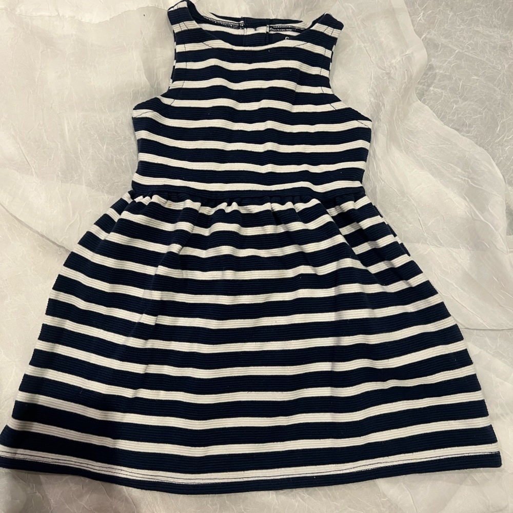 Baby GAP Kids Navy and White Striped Top - Picture 3 of 5
